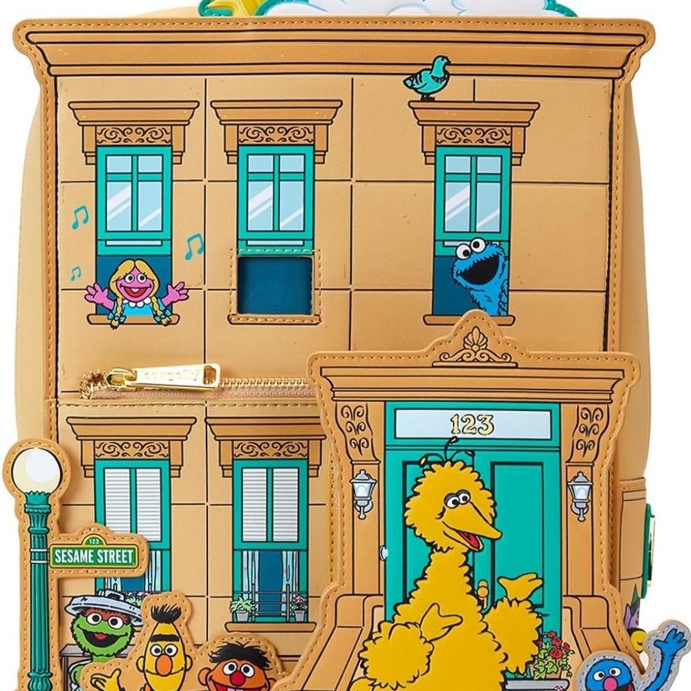 Loungefly Sesame Street Corner Mini Backpack Exclusive